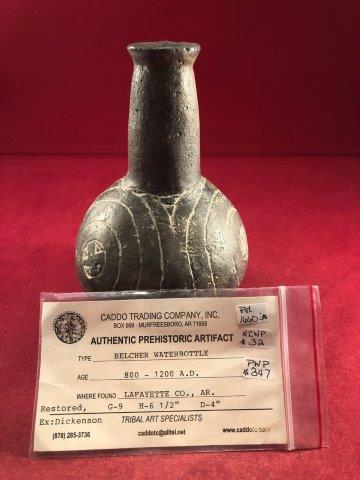 BELCHER WATERBOTTLE         POTTERY (1 of 5)