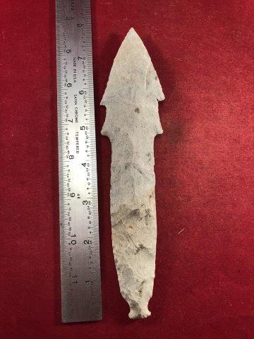 ECCENTRIC BLADE     INDIAN ARTIFACT ARROWHEAD (1 of 3)