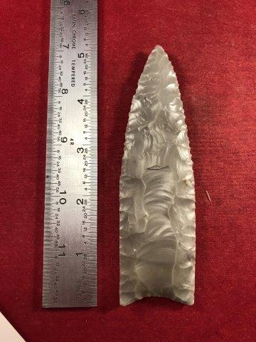 CLOVIS     INDIAN ARTIFACT ARROWHEAD (1 of 3)