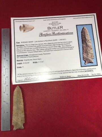 BUZZARD ROOST             WITH COA (1 of 5)