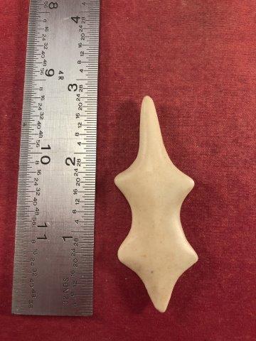 LIZZARD EFFIGY     INDIAN ARTIFACT ARROWHEAD (1 of 2)