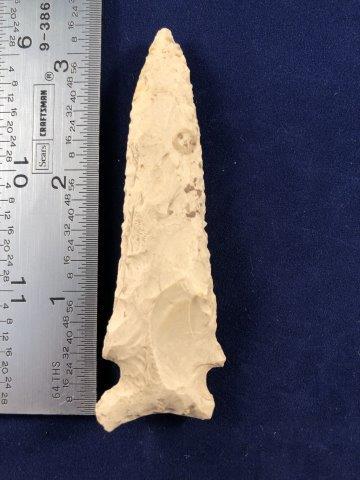 GRAHAM CAVE     INDIAN ARTIFACT ARROWHEAD (1 of 3)