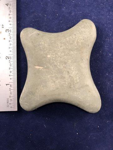 GORGET INDIAN ARTIFACT ARROWHEAD: THIS BEAUTIFUL NATIVE AMERICAN INDIAN ARTIFACT IS 3&3/8 INCHES LONG. IT IS FROM OHIO. IT WILL MAKE A GREAT ADDITION TO YOUR COLLECTION! KEY WORDS: NATIVE AMERICAN INDIAN ARTIFACT ARTIFACTS ARROWHEAD A