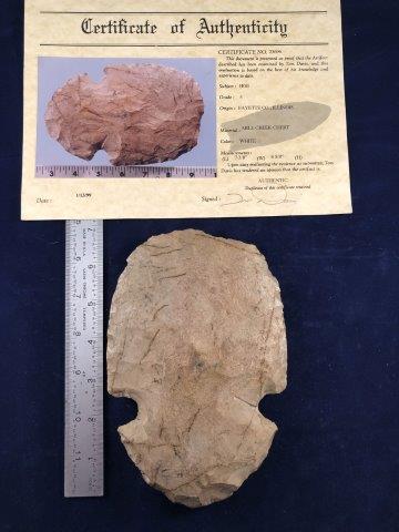 CHIPPED HOE    WITH COA (1 of 5)