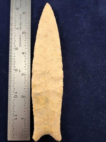 DALTON     INDIAN ARTIFACT ARROWHEAD (1 of 3)