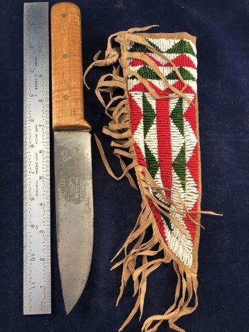 HUDSON BAY KNIFE     INDIAN ARTIFACT ARROWHEAD (1 of 3)