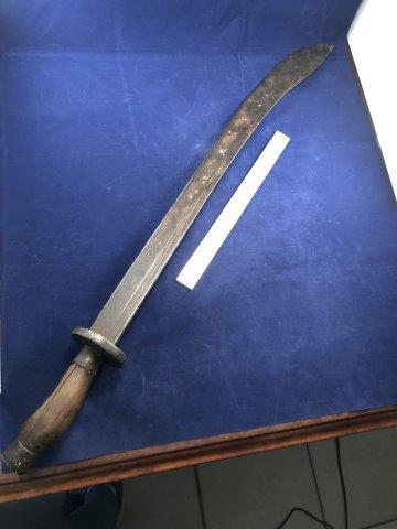 HAND MADE CIVIL WAR SWORD     INDIAN ARTIFACT ARROWHEAD (1 of 7)