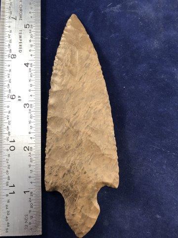 TURKEYTAIL     INDIAN ARTIFACT ARROWHEAD (1 of 3)