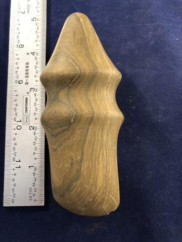 GROOVED AXE INDIAN ARTIFACT ARROWHEAD: THIS BEAUTIFUL NATIVE AMERICAN INDIAN ARTIFACT IS 4&3/4 INCHES LONG. IT IS FROM OHIO. IT WILL MAKE A GREAT ADDITION TO YOUR COLLECTION! KEY WORDS: NATIVE AMERICAN INDIAN ARTIFACT ARTIFACTS ARROWHEAD A
