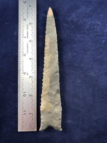 DALTON     INDIAN ARTIFACT ARROWHEAD (1 of 3)