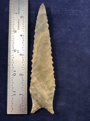 DALTON     INDIAN ARTIFACT ARROWHEAD (1 of 3)
