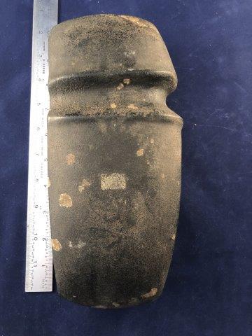 VERY LARGE GROOVED AXE     INDIAN ARTIFACT ARROWHEAD (1 of 5)