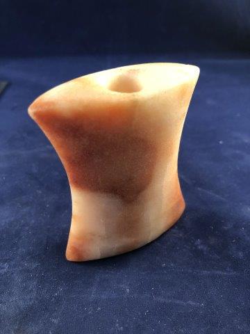 QUARTZ BANNERSTONE     INDIAN ARTIFACT ARROWHEAD (1 of 6)