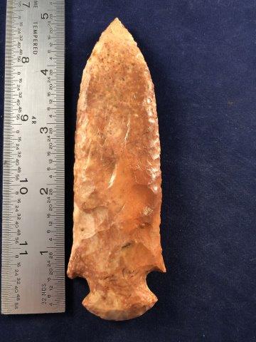 ETLEY  INDIAN ARTIFACT ARROWHEAD (1 of 3)