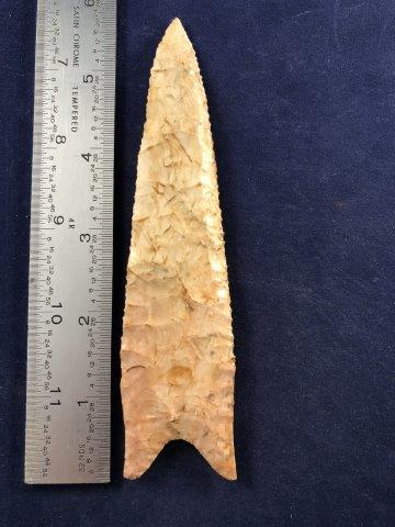 DALTON     INDIAN ARTIFACT ARROWHEAD (1 of 3)