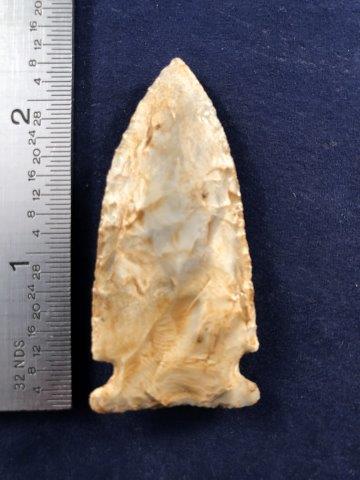 CACHE RIVER     INDIAN ARTIFACT ARROWHEAD (1 of 3)