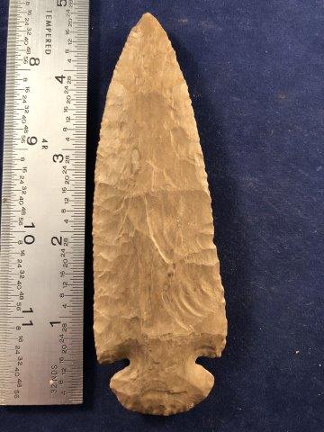 DOVETAIL     INDIAN ARTIFACT ARROWHEAD (1 of 3)