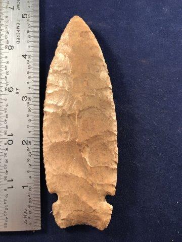 GRAHAM CAVE     INDIAN ARTIFACT ARROWHEAD (1 of 3)