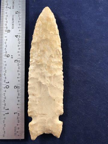 DALTON     INDIAN ARTIFACT ARROWHEAD (1 of 3)