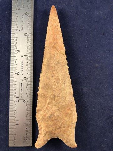 DALTON     INDIAN ARTIFACT ARROWHEAD (1 of 3)