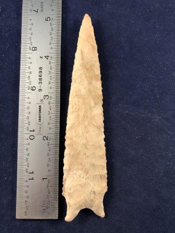 DALTON     INDIAN ARTIFACT ARROWHEAD (1 of 3)