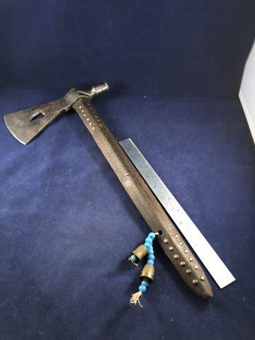 TOMAHAWK PIPE     INDIAN ARTIFACT ARROWHEAD (1 of 6)