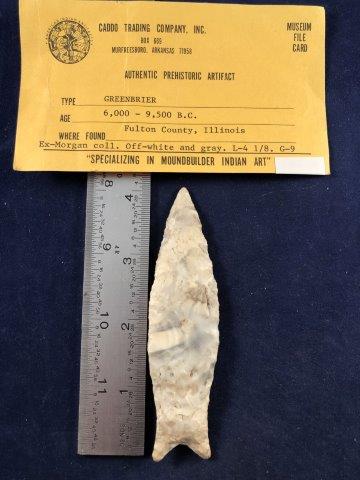 GREENBRIER WITH SAM JOHNSON MUSEUM CARD    INDIAN (1 of 5)