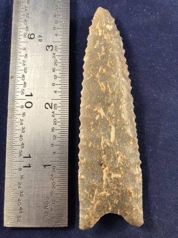 DALTON    INDIAN ARTIFACT ARROWHEAD (1 of 4)