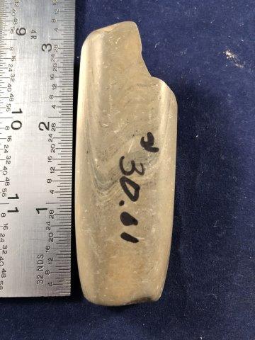 SLATE BANNERSTONE    INDIAN ARTIFACT ARROWHEAD (1 of 4)