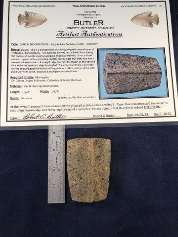 SHIELD BANNERSTONE     WITH COA (1 of 8)