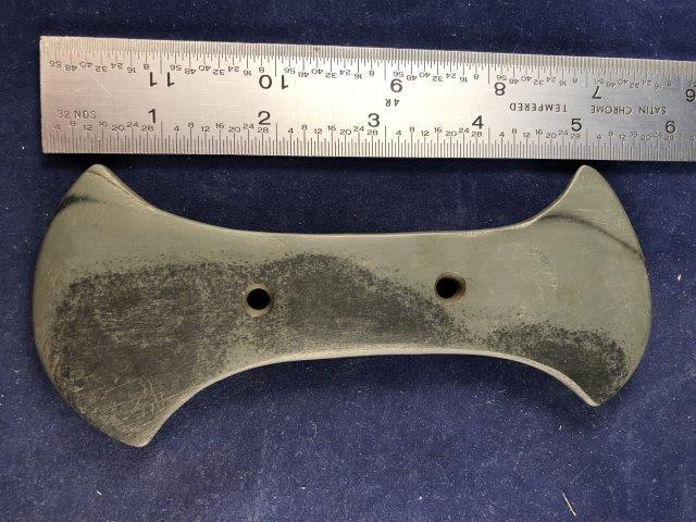 SLATE DOG BONE EFFIGY GORGET INDIAN ARTIFACT: THIS BEAUTIFUL NATIVE AMERICAN INDIAN ARTIFACT IS 5&1/2 INCHES LONG. IT IS FROM KENTUCKY. IT WILL MAKE A GREAT ADDITION TO YOUR COLLECTION! KEY WORDS: NATIVE AMERICAN INDIAN ARTIFACT ARTIFACTS ARROWHE