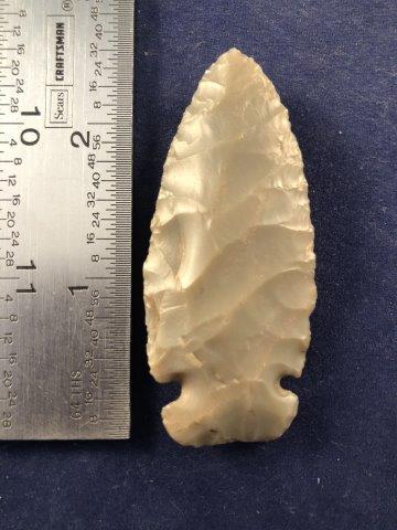 DOVETAIL    INDIAN ARTIFACT ARROWHEAD (1 of 3)