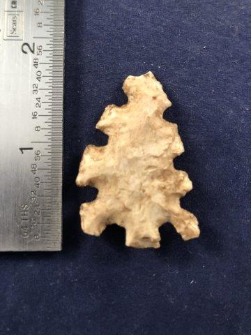 ECCENTRIC FLINT    INDIAN ARTIFACT ARROWHEAD (1 of 3)