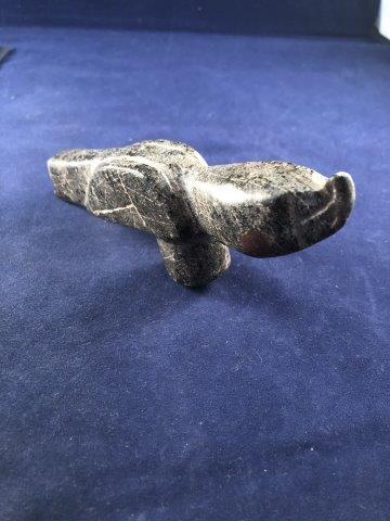 TURTLE EFFIGY STONE PIPE    INDIAN ARTIFACT ARROWHEAD (1 of 6)