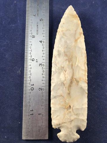 DOVETAIL    INDIAN ARTIFACT ARROWHEAD (1 of 3)