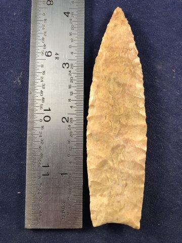 PLAINVIEW    INDIAN ARTIFACT ARROWHEAD (1 of 3)