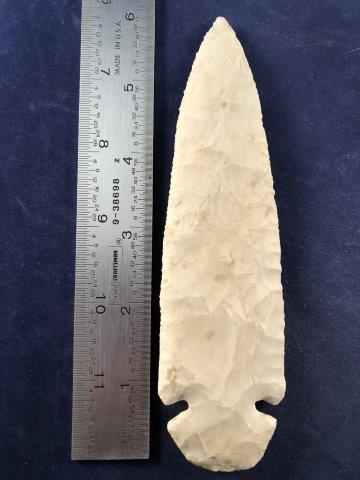 DOVETAIL    INDIAN ARTIFACT ARROWHEAD (1 of 3)