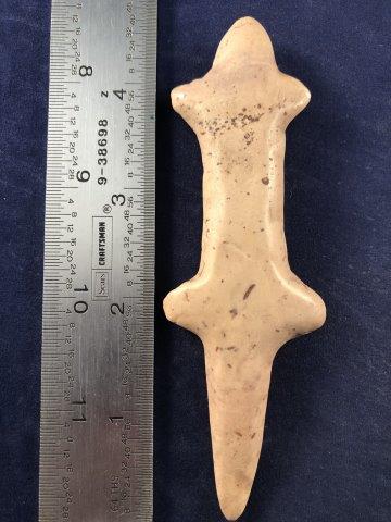 LIZZARD EFFIGY    INDIAN ARTIFACT ARROWHEAD (1 of 3)