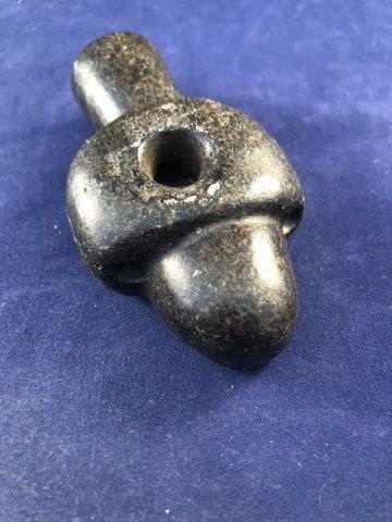 STONE BIRD EFFIGY PIPE     INDIAN ARTIFACT ARROWHEAD (1 of 5)
