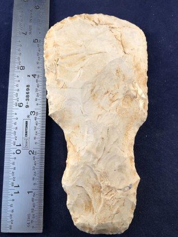 CHIPPED HOE    INDIAN ARTIFACT ARROWHEAD (1 of 3)