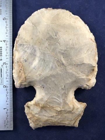 CHIPPED HOE    INDIAN ARTIFACT ARROWHEAD (1 of 3)