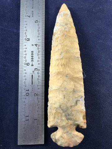 DOVETAIL    INDIAN ARTIFACT ARROWHEAD (1 of 3)