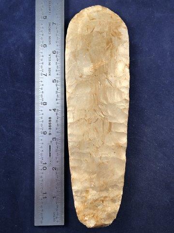 CHIPPED HOE    INDIAN ARTIFACT ARROWHEAD (1 of 3)