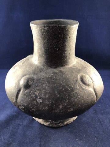 VERY RARE TEAR DROP MISSISSIPPIAN JAR    POTTERY (1 of 4)