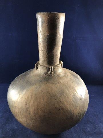 MISSISSIPPIAN COMPOUND WATERBOTTLE    POTTERY (1 of 4)