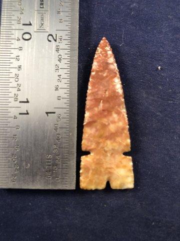 CAHOKIA      INDIAN ARTIFACT ARROWHEAD (1 of 3)