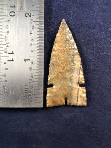CAHOKIA      INDIAN ARTIFACT ARROWHEAD (1 of 3)