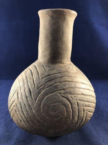 VERY FINE CADDO WATERBOTTLE    POTTERY (1 of 4)