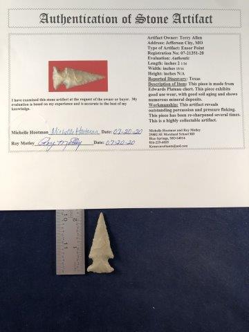 ENSOR POINT        WITH COA (1 of 5)