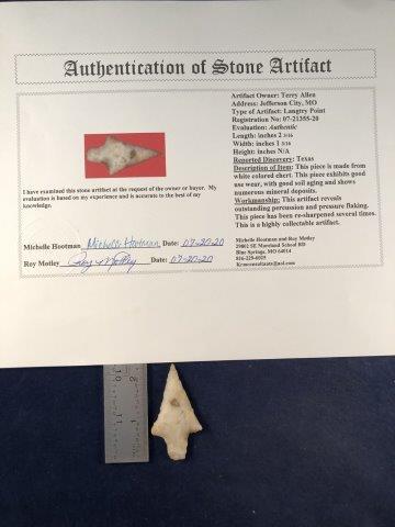 LANGTRY POINT        WITH COA (1 of 5)